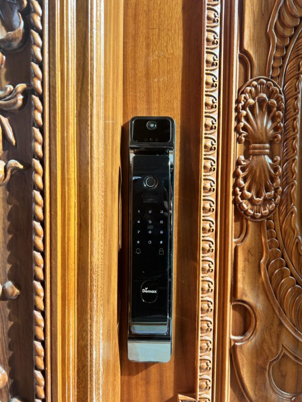 KHÓA CỬA VÂN TAY FACE ID APP WIFI DEMAX SL928 DG