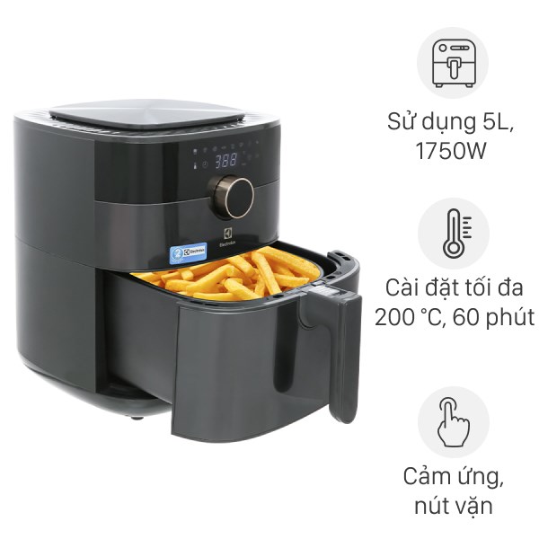 NỒI CHIÊN KHÔNG DẦU ELECTROLUX 5L EXPLORE 6 E6AF1-520K