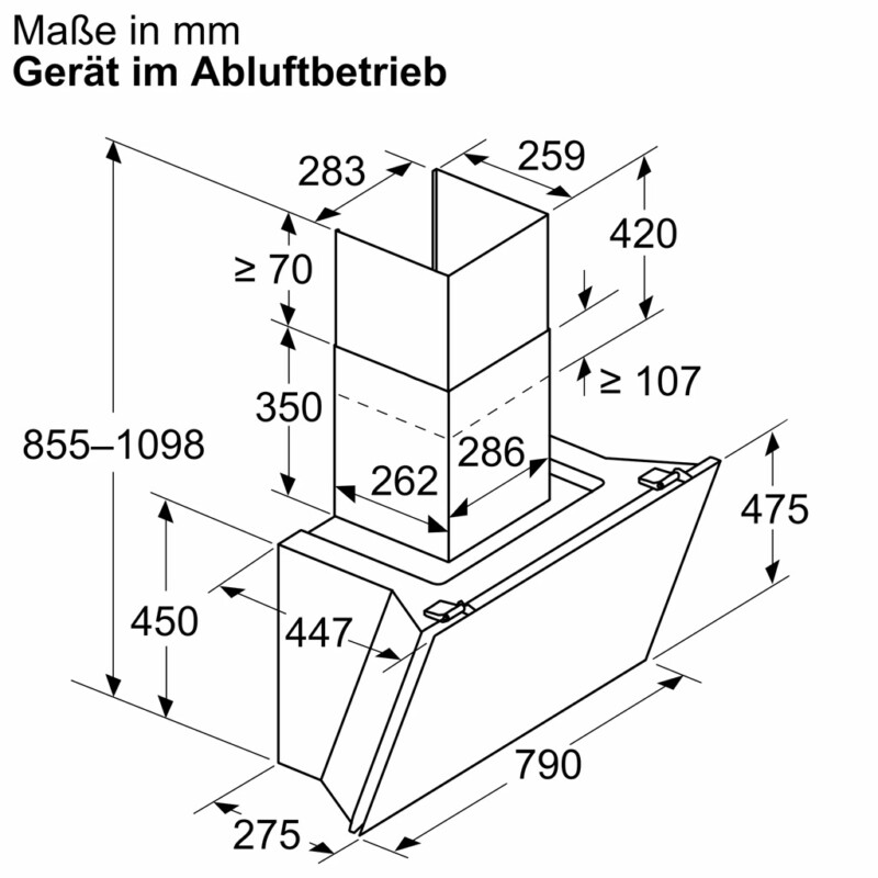 MÁY HÚT MÙI KÍNH VÁT SIEMENS LC91KLT60 IQ700