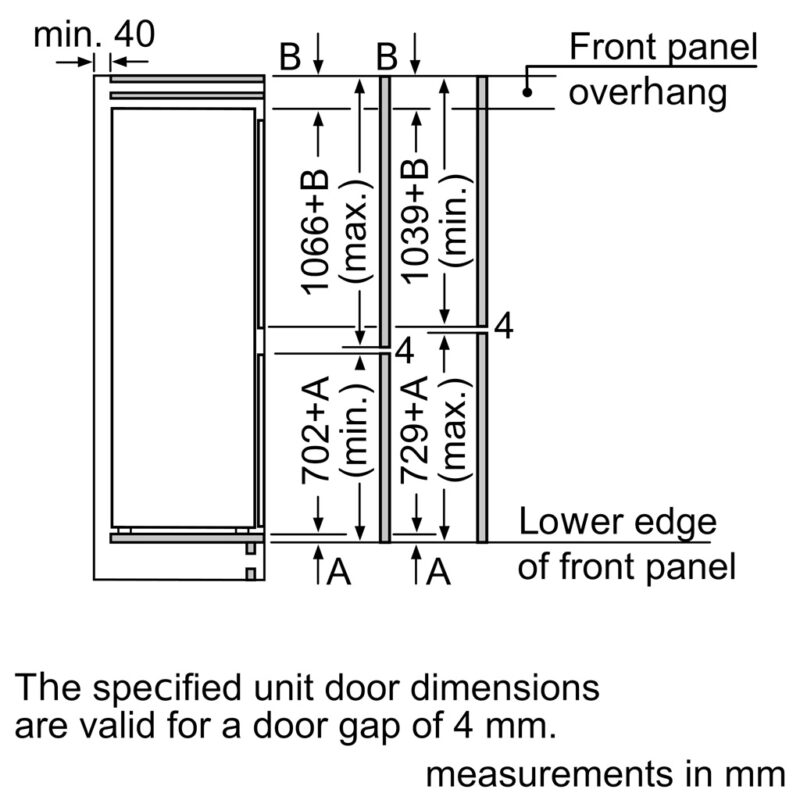 TỦ LẠNH ÂM BOSCH KIN86AF30O SERIES 6 - KT3 tu lanh Bosch KIN86AF30O