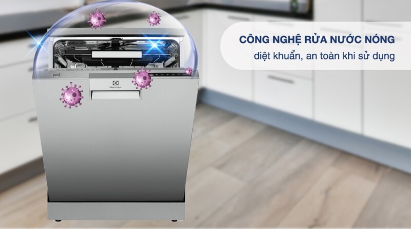 MÁY RỬA BÁT ĐỨNG ĐỘC LẬP ELECTROLUX ESF8730ROX COMFORTLIFT 60 CM