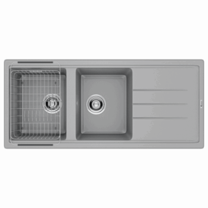 CHẬU RỬA BÁT KONOX GRANITE SINK LIVELLO SMART 1160 GREY