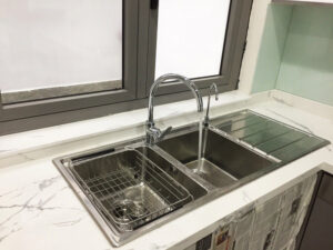 CHẬU RỬA BÁT KONOX EUROPEAN SINK PREMIUM KS11650 2B BÀN PHẢI - Premium KS11650 2B 4