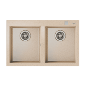 CHẬU ĐÁ NHÂN TẠO TEKA FORSQUARE 2B 790 BEIGE 115260016