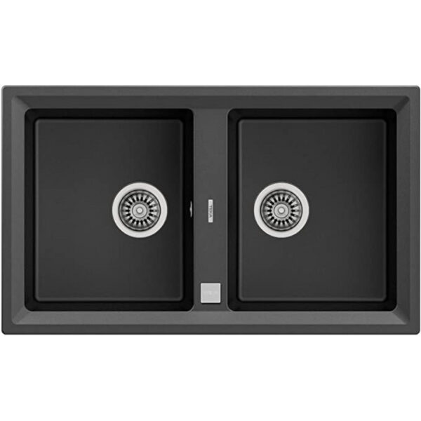 CHẬU ĐÁ NHÂN TẠO TEKA STONE 90 B-TG 2B BK 115260013