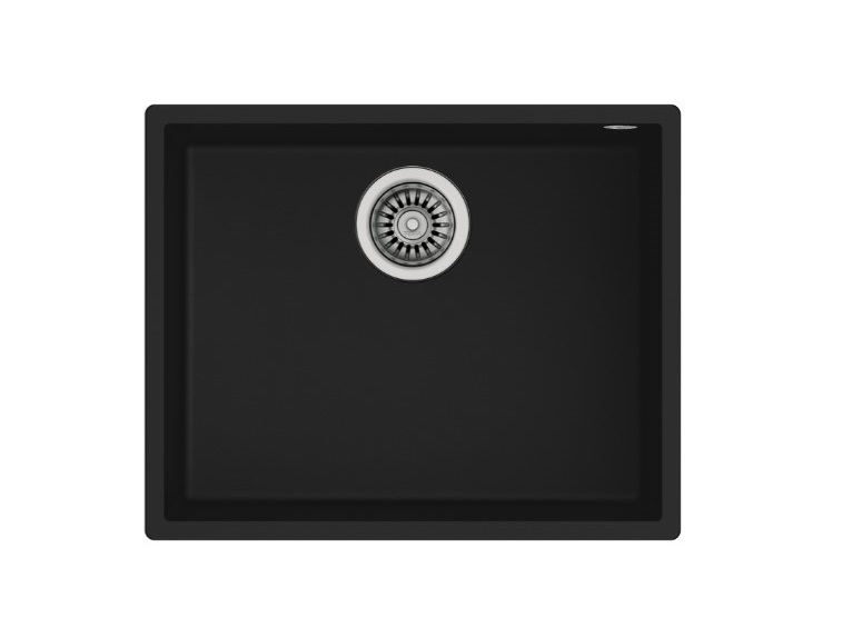 CHẬU RỬA FORSQUARE 50.40 TG V.AUTO NEGRO 115230005