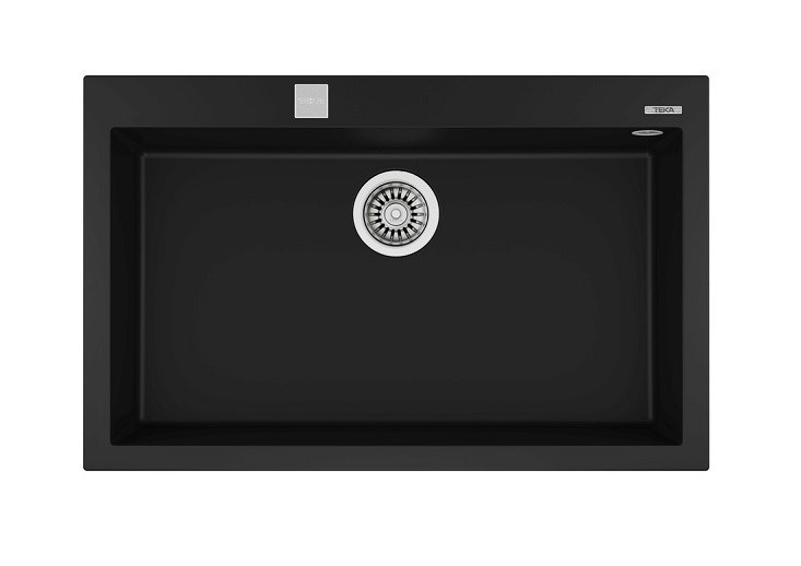 CHẬU ĐÁ NHÂN TẠO TEKA 72.40 TG V.AUTO NEGRO 115230000