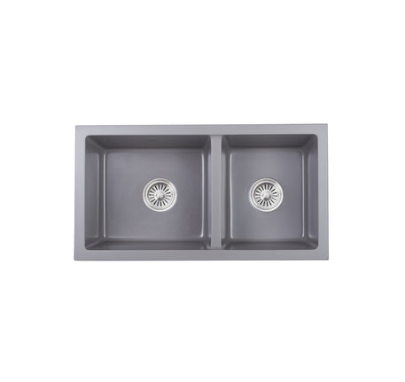 CHẬU ĐÁ ĐÔI HAFELE ESSENCE HS22-GEN2S90 MÀU XÁM 577.25.510