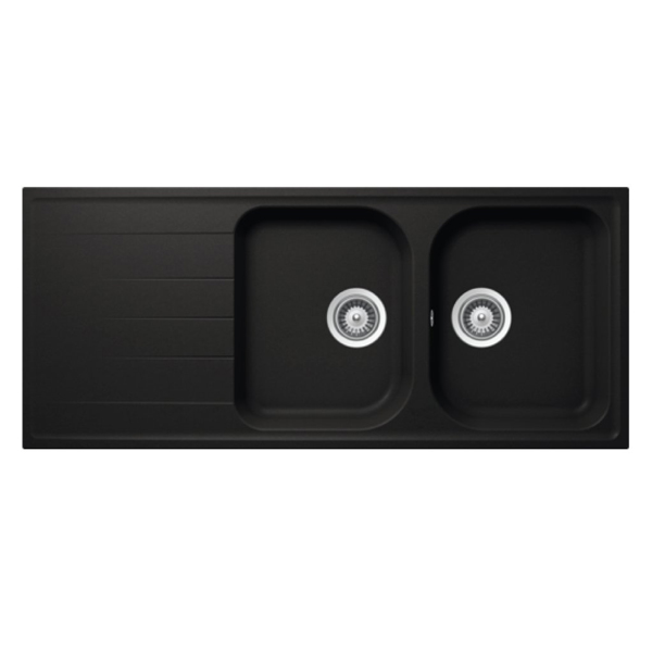 CHẬU GRANSTONE HAFELE HS18-GED2R80 MÀU ĐEN 570.35.360