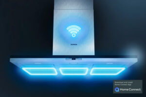 MÁY HÚT MÙI ÁP TƯỜNG SIEMENS LC91BUR50 IQ700 - anh may hut mui siemens Home connect