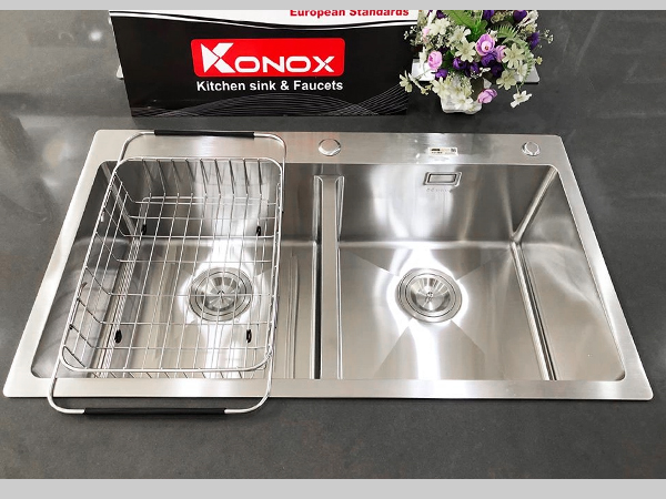CHẬU RỬA BÁT KONOX OVERMOUNT SINK KN8248DOB
