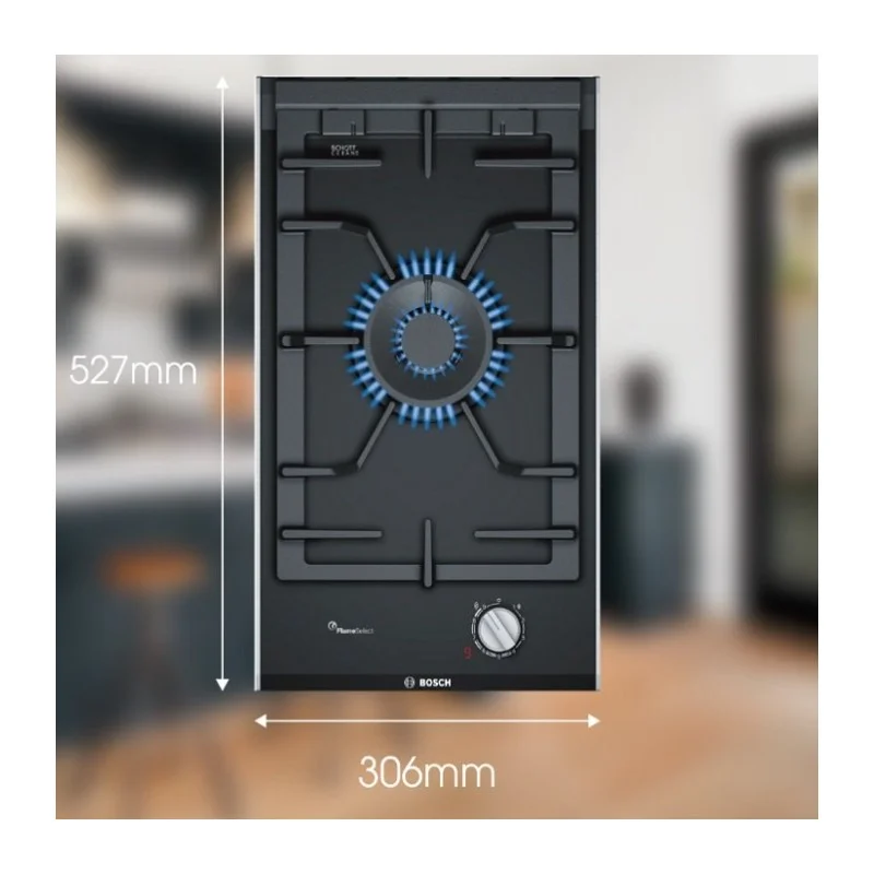 BẾP GAS DOMINO BOSCH PRA3A6B70 SERIE 8