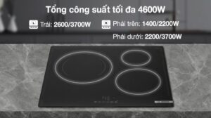 BẾP TỪ BOSCH 3 VÙNG NẤU PUJ61RBB5E SERI 4 - bep tu 3 vung nau lap am bosch puj61rbb5e cong suat