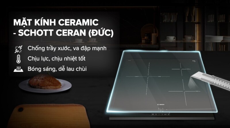 BẾP TỪ BOSCH 3 VÙNG NẤU SERI 4 PID631BB5E - bep tu ba vung nau lap am bosch pid631bb1e638325277333956079