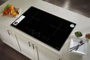 BẾP TỪ ĐÔI LẮP ÂM COMFEE AI KNOB CIH-52DHP