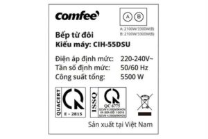 BẾP TỪ ĐÔI LẮP ÂM COMFEE AI KNOB CIH-55DSU - bep tu doi lap am comfee ai knob cih 55dsu 10 638705614416286116 700x467 1
