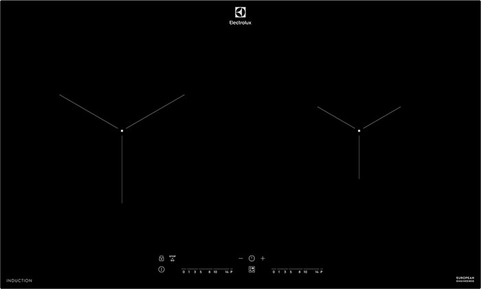 BẾP TỪ ÂM ELECTROLUX 2 VÙNG NẤU 70CM EHI7260BB - bep tu electrolux ehi7260bb