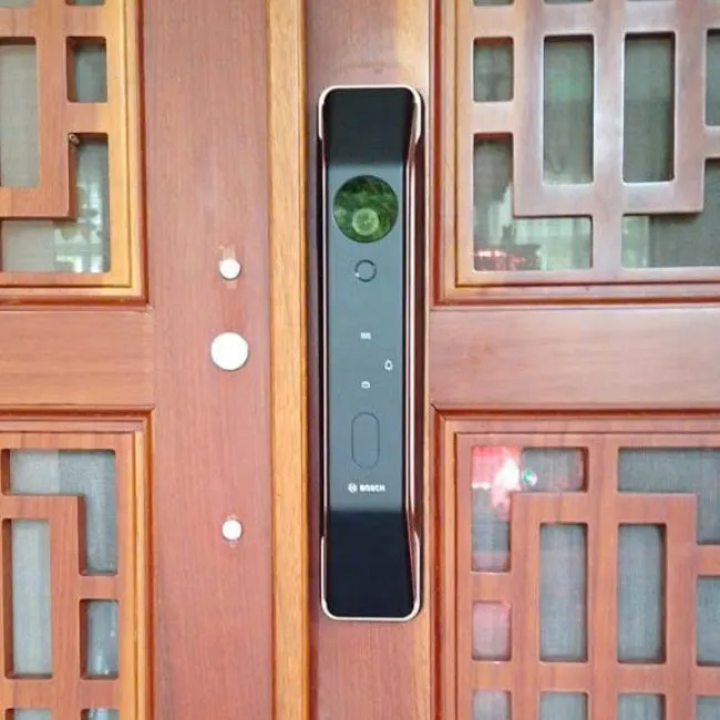 KHÓA CỬA VÂN TAY FACE ID APP WIFI BOSCH FU6 PLUS COOPER - bosch fu6 plus eu 2