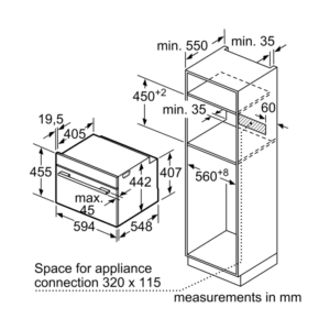 LÒ NƯỚNG KẾT HỢP HẤP BOSCH CSG7361B1 - bosch csg7361b1 832493 34 0100 0225