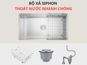 CHẬU RỬA BÁT CHỐNG XƯỚC KONOX WORKSTATION SINK – UNDERMOUNT SINK KN7044SU DEKOR - chau inox konox kn7044su dekor 1