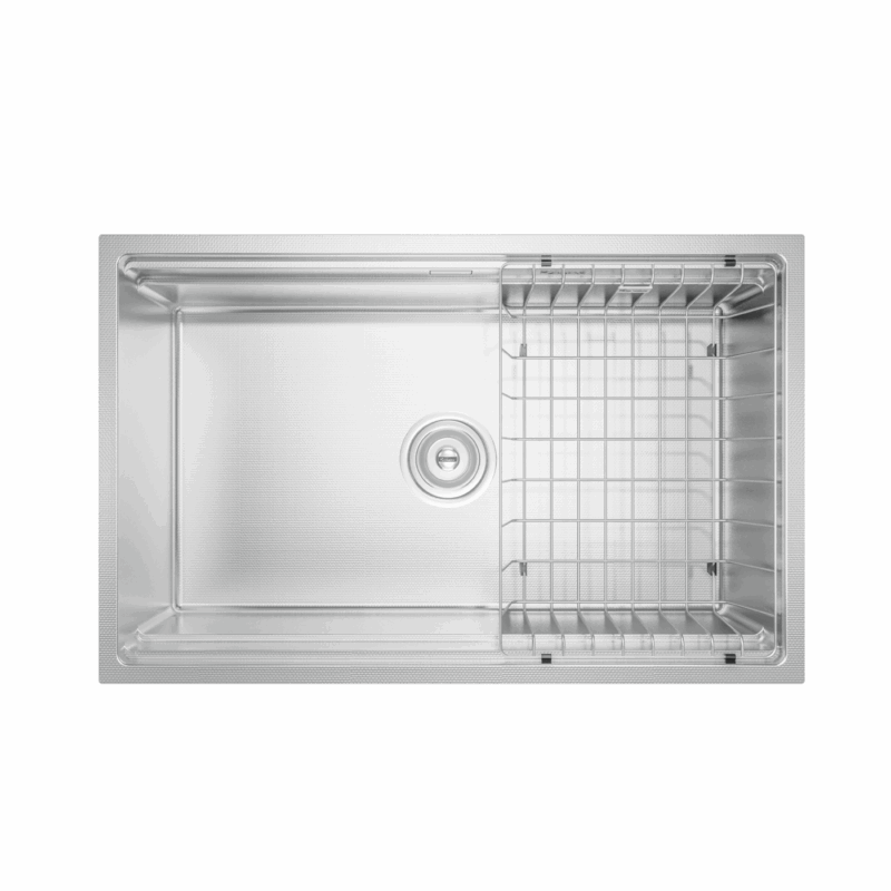 CHẬU RỬA BÁT CHỐNG XƯỚC KONOX  WORKSTATION SINK – UNDERMOUNT SINK KN7044SU DEKOR