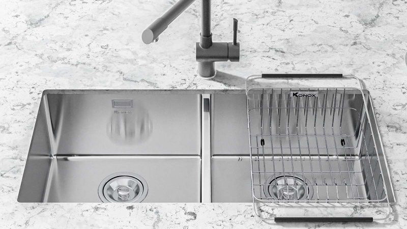 CHẬU RỬA BÁT KONOX TURKEY SINK VIGO 8644 - chau rua bat 1 konox vigo 8644