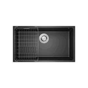 CHẬU RỬA BÁT KONOX GRANITE SINK NAROS 760S BLACK