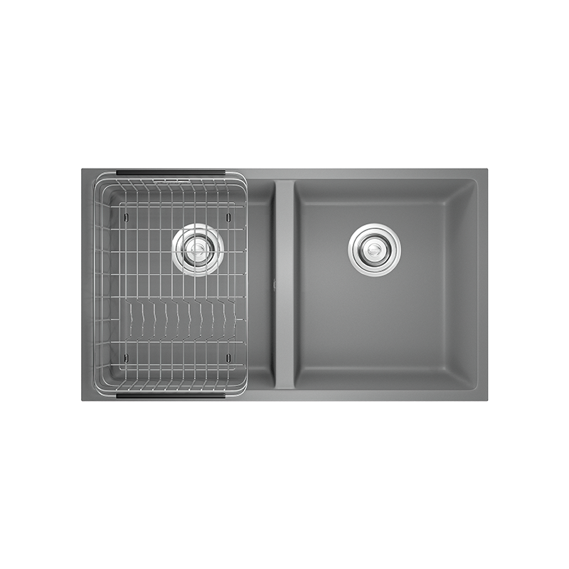CHẬU RỬA BÁT KONOX  GRANITE SINK VELOCI 760D GREY