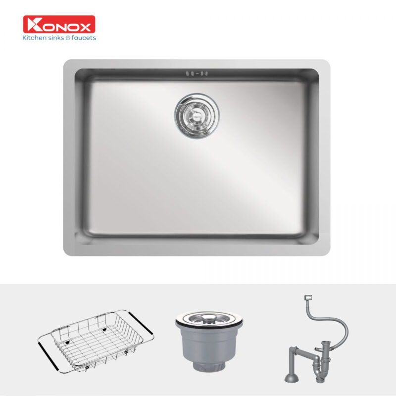 CHẬU RỬA BÁT KONOX UNDERMOUNT SINK CUBE 5444SU