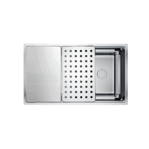 CHẬU RỬA BÁT CHỐNG XƯỚC KONOX  WORKSTATION SINK – UNDERMOUNT SINK KN8644SU DEKOR