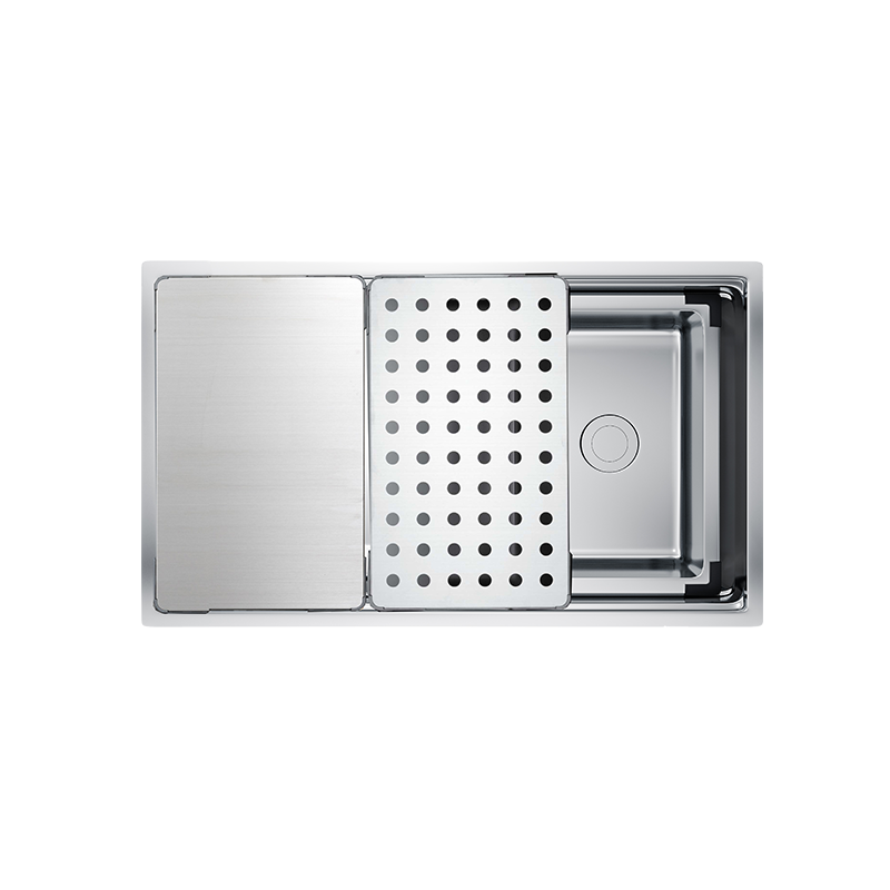CHẬU RỬA BÁT CHỐNG XƯỚC KONOX  WORKSTATION SINK – UNDERMOUNT SINK KN8644SU DEKOR