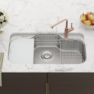 CHẬU RỬA BÁT CHỐNG XƯỚC KONOX PHONG CÁCH NHẬT TARI 9051SR - chau rua bat chong xuoc konox tari 9051sr 171719653285
