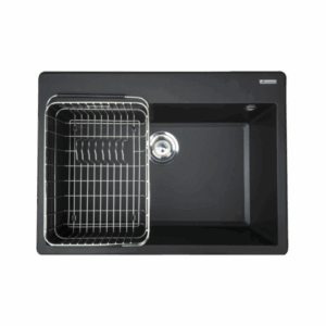 CHẬU RỬA BÁT KONOX GRANITE SINK RUVITA 680 BLACK - chau rua bat da Granite Series Ruvita 680 Black 2 768x7681 1