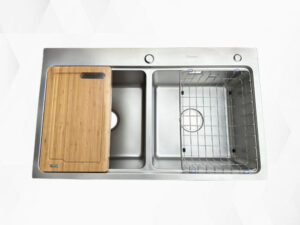 CHẬU RỬA BÁT CHỐNG XƯỚC KONOX WORKSTATION SINK – TOPMOUNT SINK KN8651TD DEKOR - chau rua bat konox kn8651td dekor
