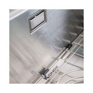 CHẬU RỬA BÁT KONOX WORKSTATION SINK – APRON SINK KN8051AS CURVE - chau rua bat workstation apron sink kn8051as curve 3