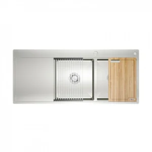 CHẬU RỬA BÁT KONOX WORKSTATION SINK – TOPMOUNT SINK KN11650TD BÀN TRÁI