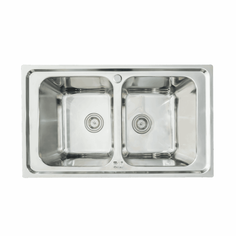 CHẬU RỬA BÁT KONOX EUROPEAN SINK PREMIUM KS8650 2B - chau rua chen 2 hoc european premium konox ks8650 2b