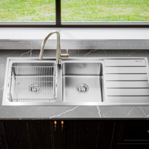 CHẬU RỬA BÁT KONOX EUROPEAN SINK PREMIUM KS11650 2B BÀN PHẢI - chau rua chen konox european sink premium ks11650 2b ban trai 4