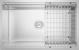 CHẬU RỬA BÁT CHỐNG XƯỚC KONOX WORKSTATION SINK – UNDERMOUNT SINK KN7044SU DEKOR - chau rua konox kn7044su dekor