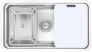 CHẬU RỬA BÁT CHỐNG XƯỚC KONOX WORKSTATION SINK KN8347SU DEKOR - chau rua konox kn8347su dekor