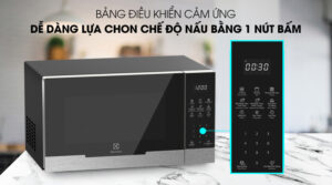 LÒ VI SÓNG ELECTROLUX EMG23DI9EBP TÍCH HỢP NƯỚNG 23L - ck2911972 electrolux emg23di9ebp 3