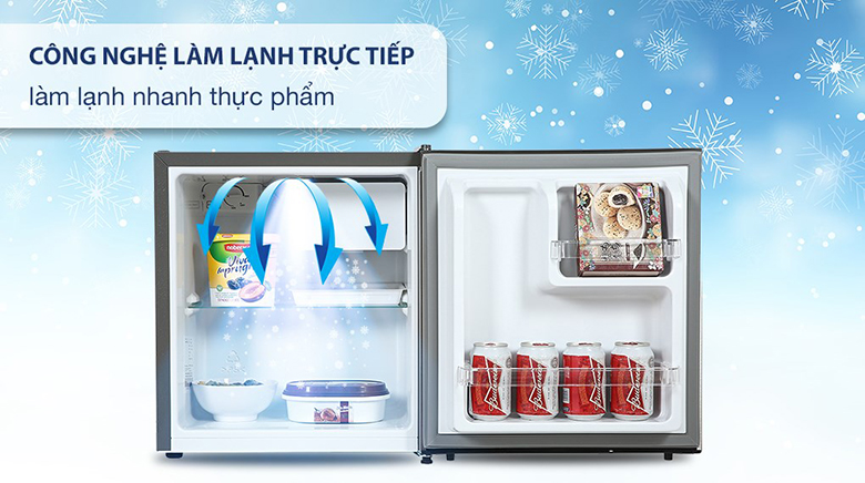 TỦ LẠNH ELECTROLUX MINI BAR 45 LÍT EUM0500AD-VN ULTIMATETASTE 300 MÀU XÁM ARCTIC
