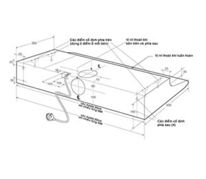 MÁY HÚT MÙI ELECTROLUX EFT6510K THIẾT KẾ MỎNG 60CM - eft6510k vn