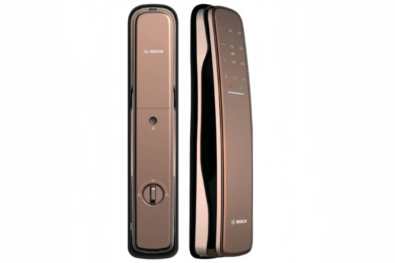 KHÓA CỬA VÂN TAY APP WIFI BOSCH EL800X EU AMBER GOLD