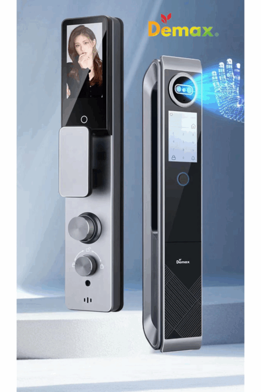 KHÓA THÔNG MINH FACE ID APP WIFI DEMAX SL999 CROWN CNC