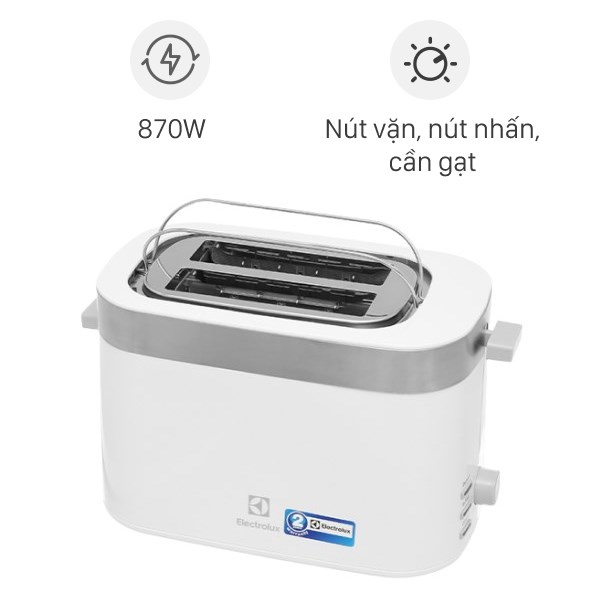 MÁY NƯỚNG BÁNH MÌ ELECTROLUX E2TS1-100W - electrolux e2ts1 100w 090223 111132 600x600 2