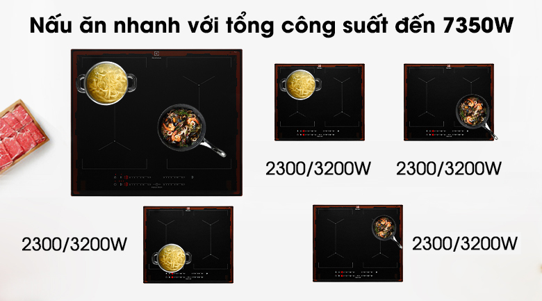 BẾP TỪ ÂM ELECTROLUX 4 VÙNG NẤU 60CM EIV644 - electrolux eiv644 4vungnau