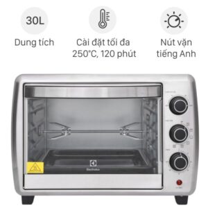 LÒ NƯỚNG ĐỂ BÀN ELECTROLUX EOT30MXC - electrolux eot30mxc 110923 113838 600x600 1