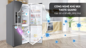 TỦ LẠNH ELECTROLUX 4 CÁNH 609 LÍT EQE6879A-B INVERTER ULTIMATETASTE 900 MÀU XÁM ĐẬM GLOSSY - electrolux inverter 609 lit eqe6879a bvn 140922 013347