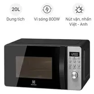 LÒ VI SÓNG ĐỂ BÀN ELECTROLUX 20L EMM20D38GB